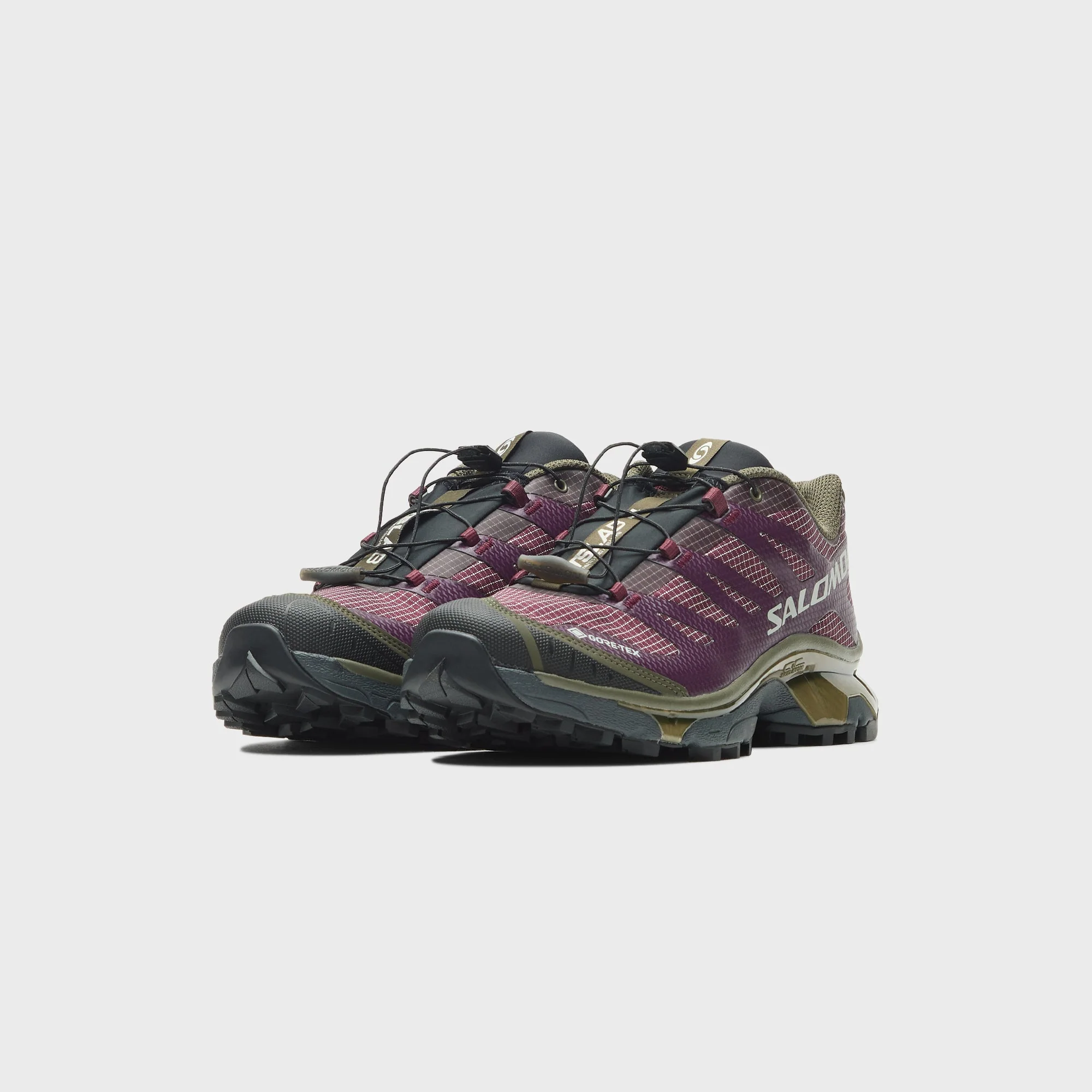 Salomon XT-4 OG GTX - Maroon Banner / Winter Bloom / Grape Leaf - Image 2