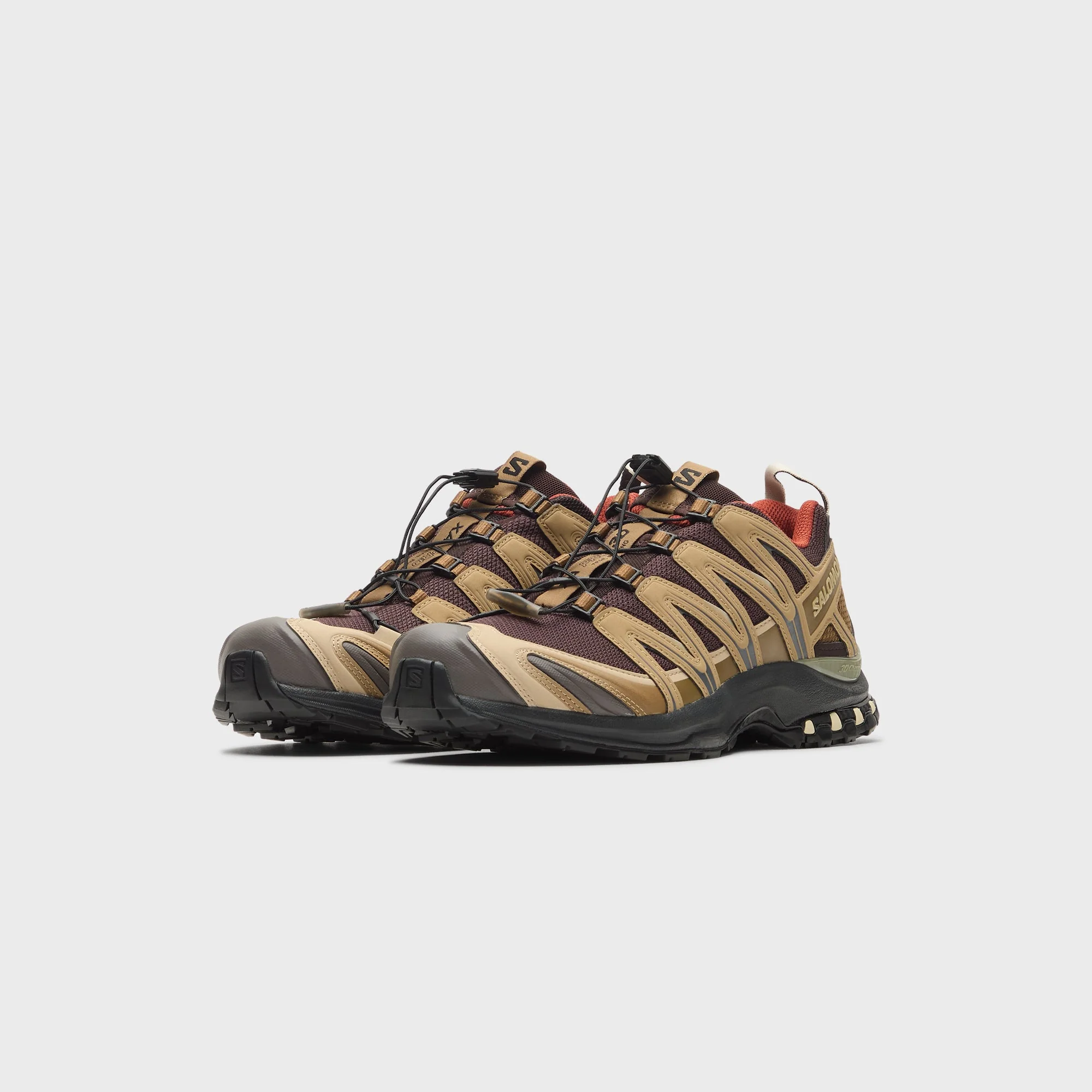 Salamon XA Pro 3D - Black Coffee / Kelp / Safari - Image 2
