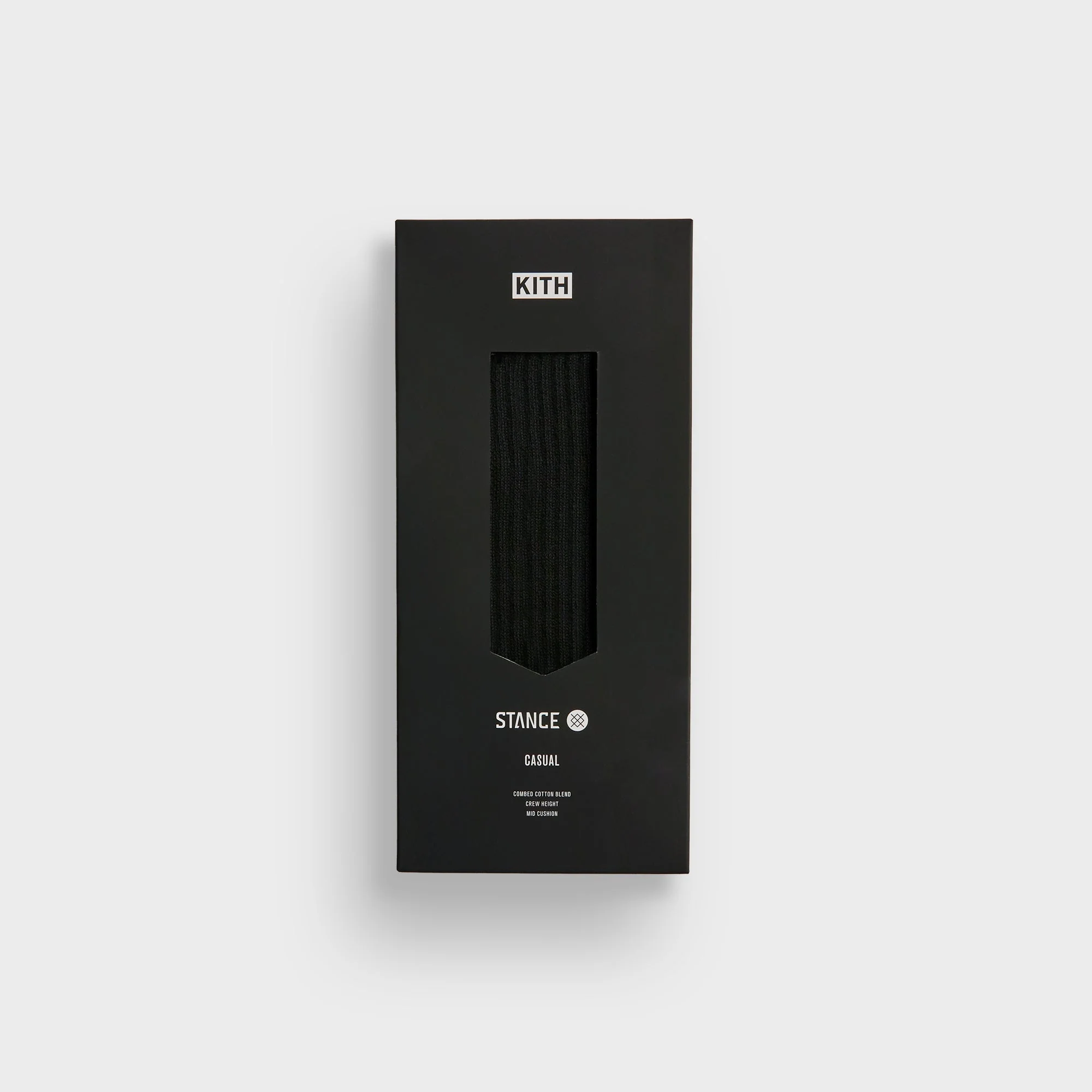 Kith Classics for Stance 2.0 Classic Crew Socks - Black - Image 3