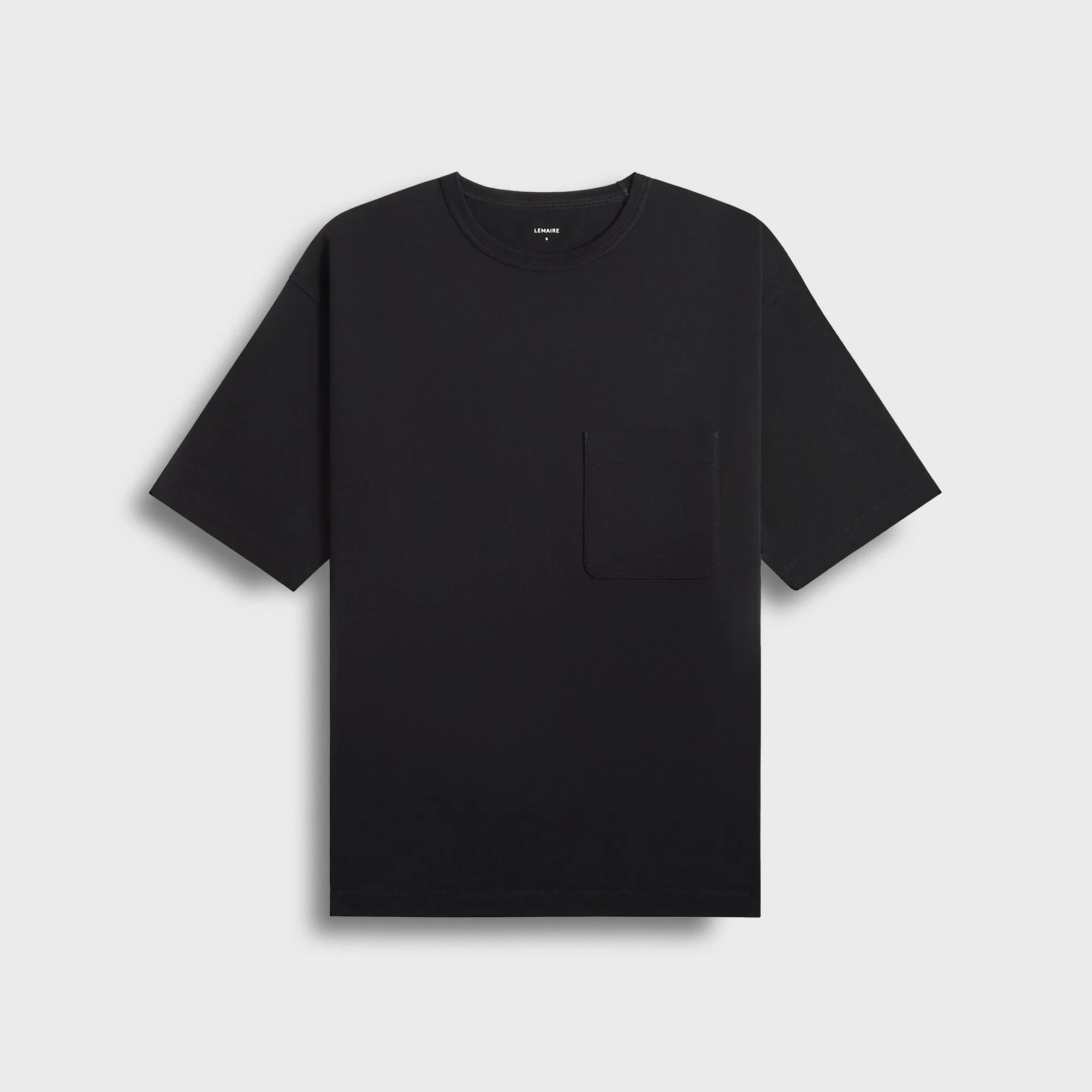 Lemaire Boxy Tee - Black