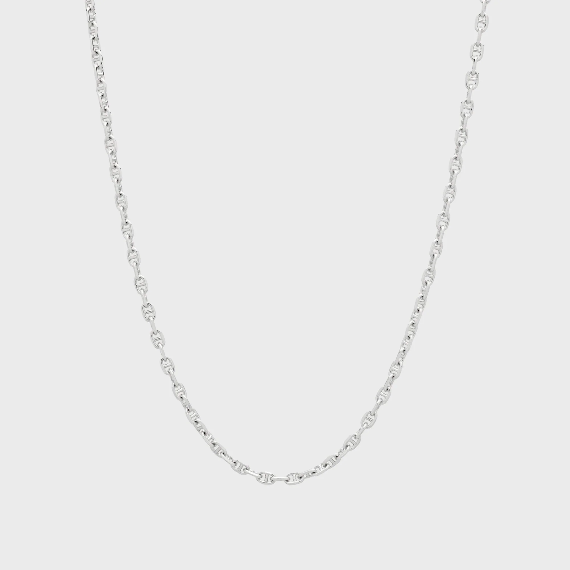 Tom Wood Cable Chain 20.5" - Silver