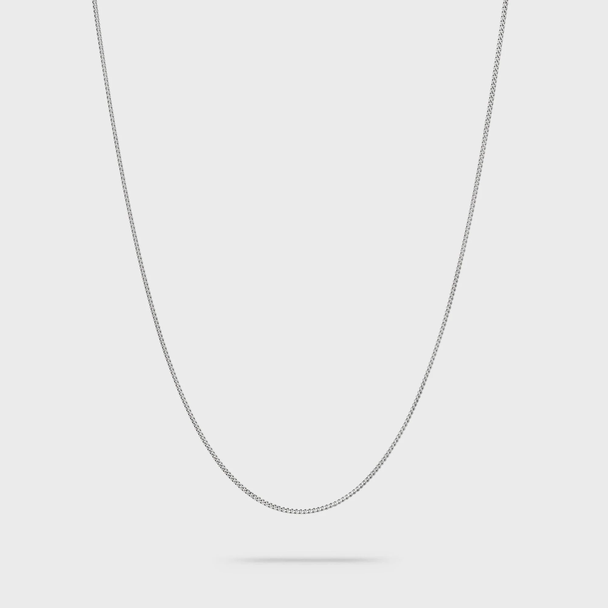 Tom Wood Jil Chain 20.5" - Silver