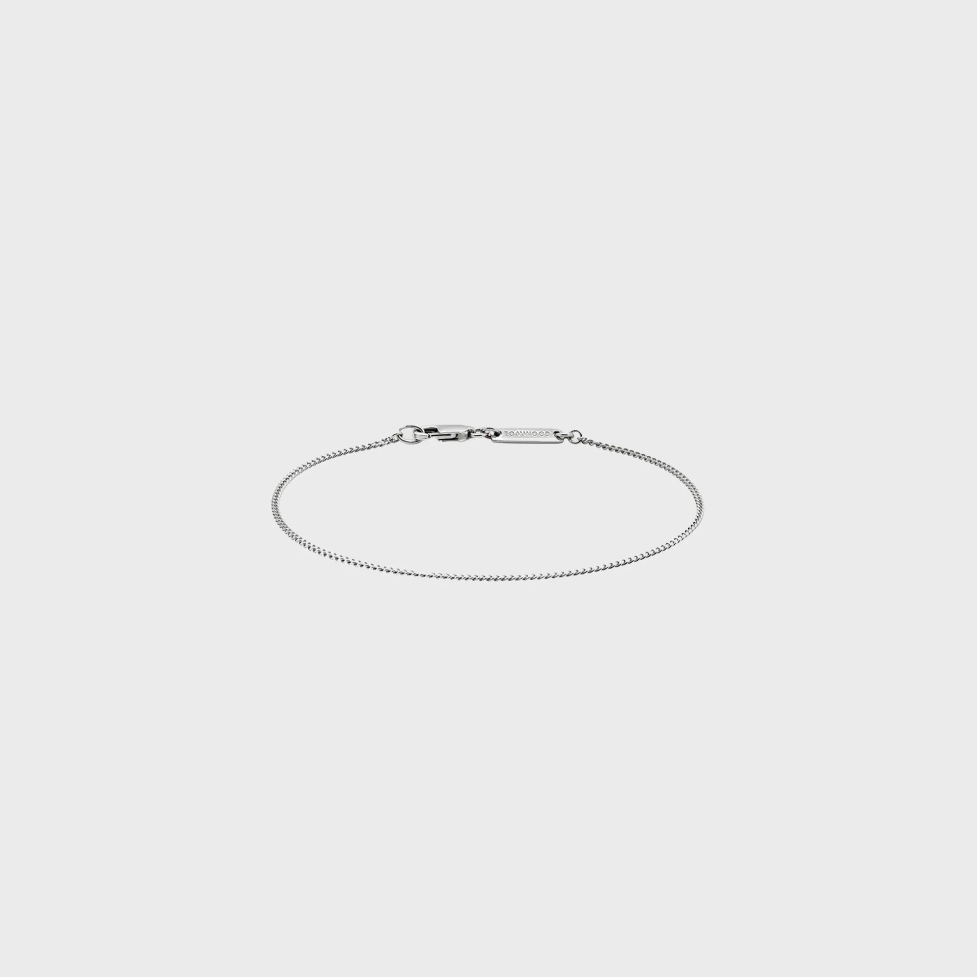 Tom Wood Jil Bracelet 8.3" - Silver