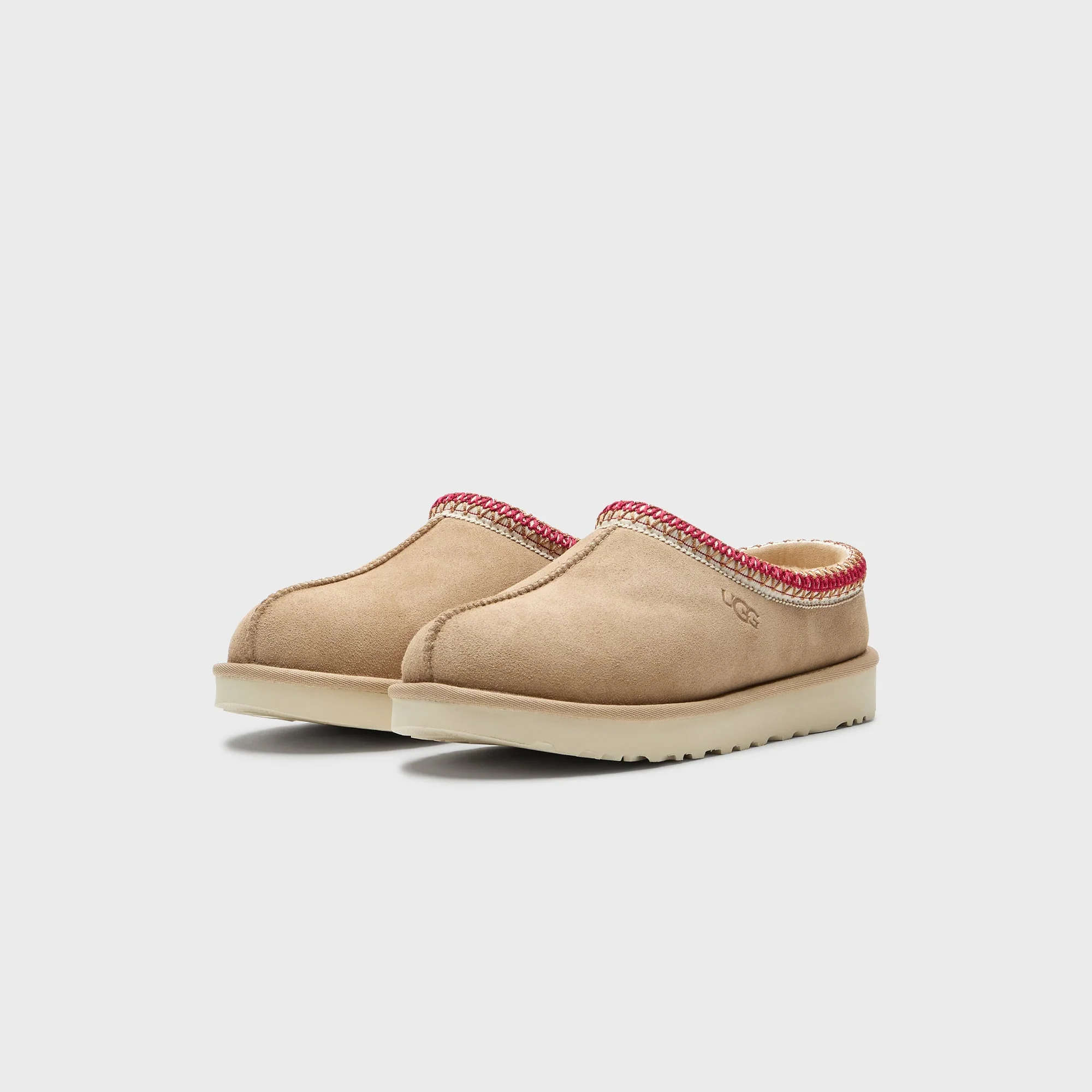 UGG WMNS Tasman II - Sand / Dark Cherry - Image 2