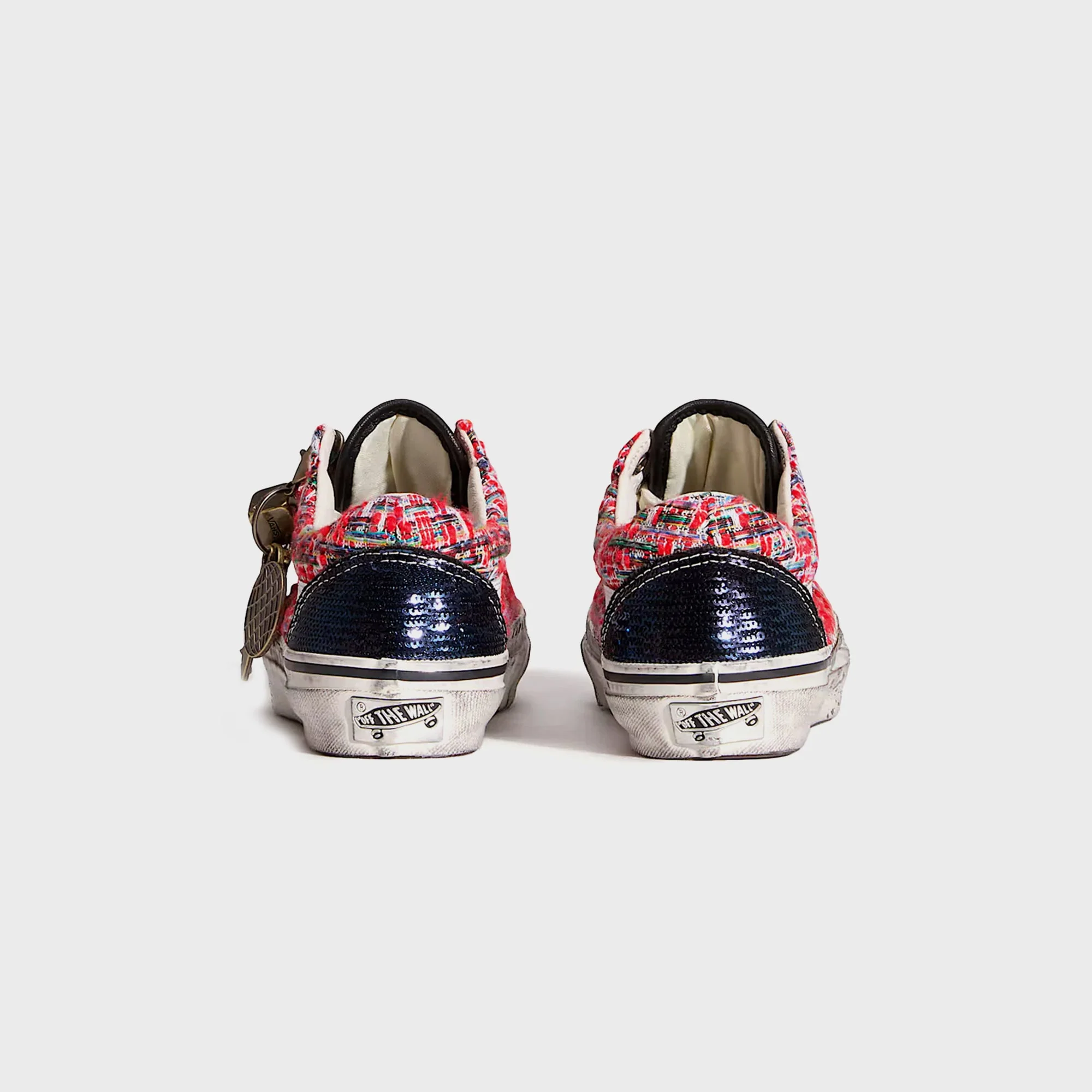 VANS Premium LX Old Skool - Black / Red / Multi - Image 3