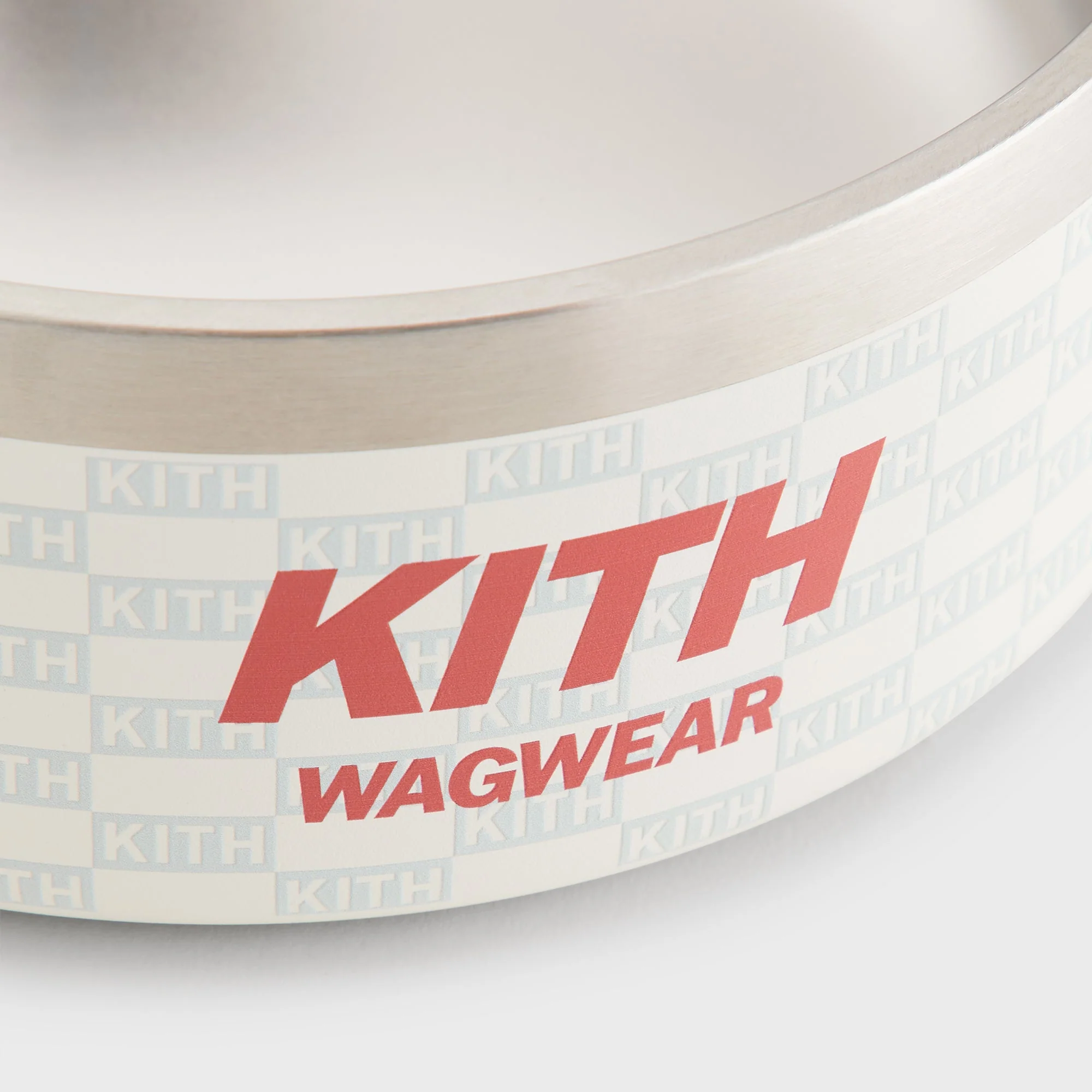 Kith for wagwear Metal Dog Bowl - Sandrift - Image 6