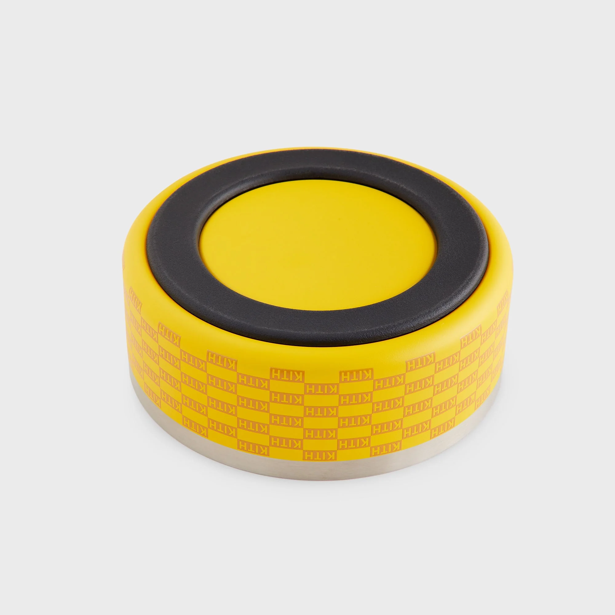Kith for wagwear Metal Dog Bowl - Yellow - Image 5