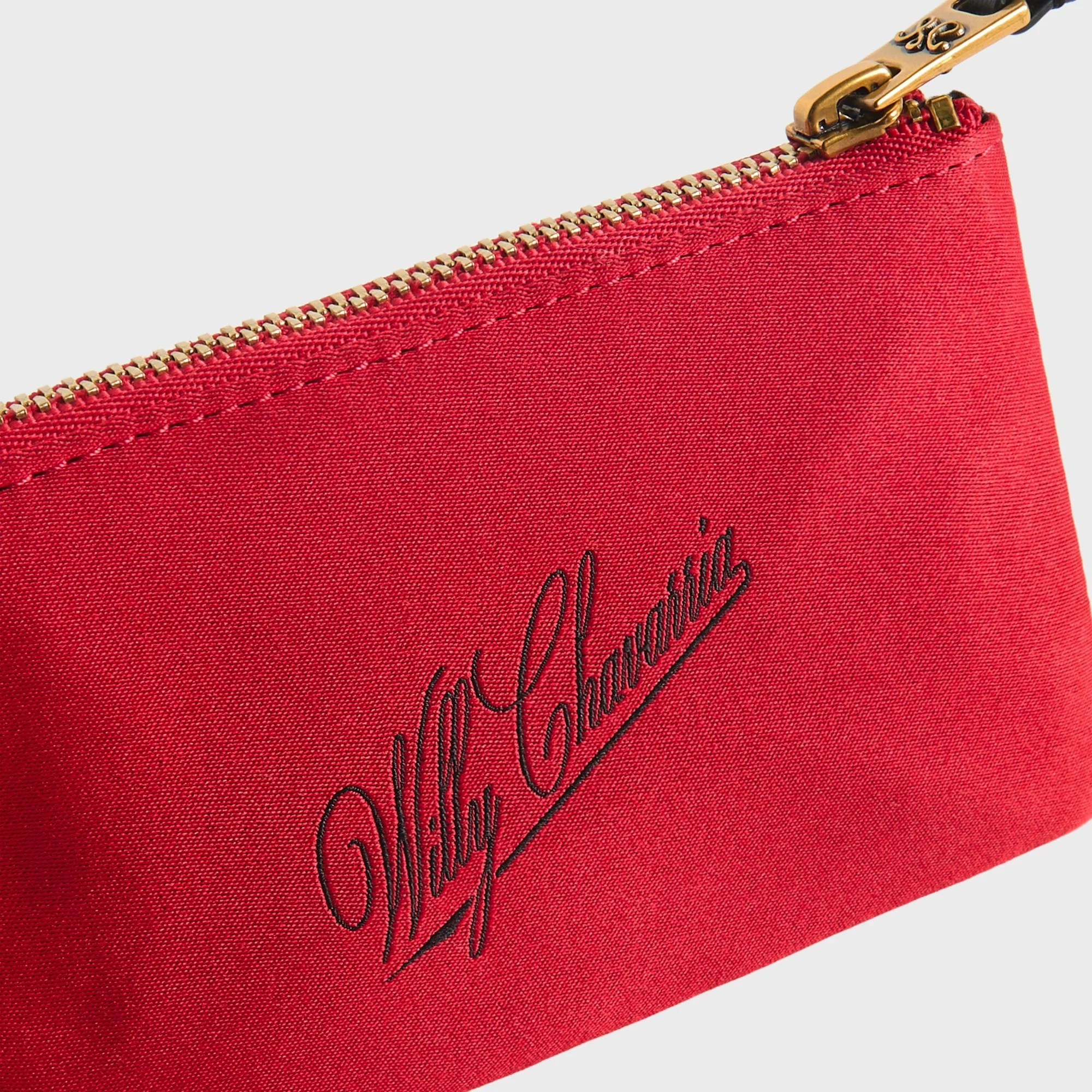 Willy Chavarria Label Wallet - Red Hot - Image 3
