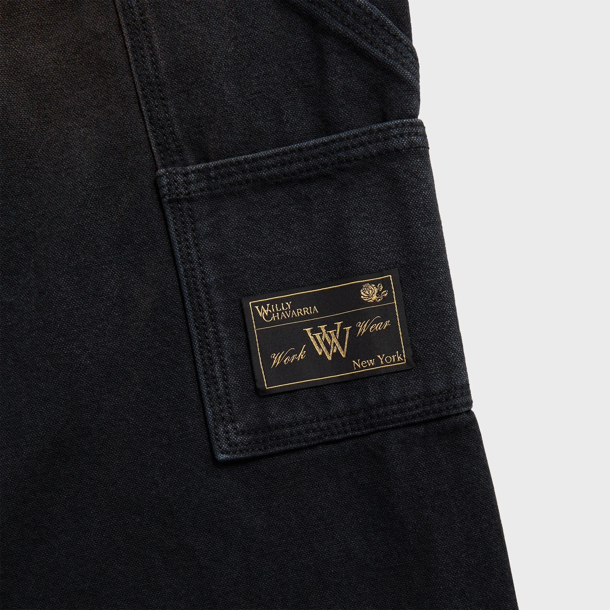 Willy Chavarria Workwear Toluca Pant - Black - Image 3