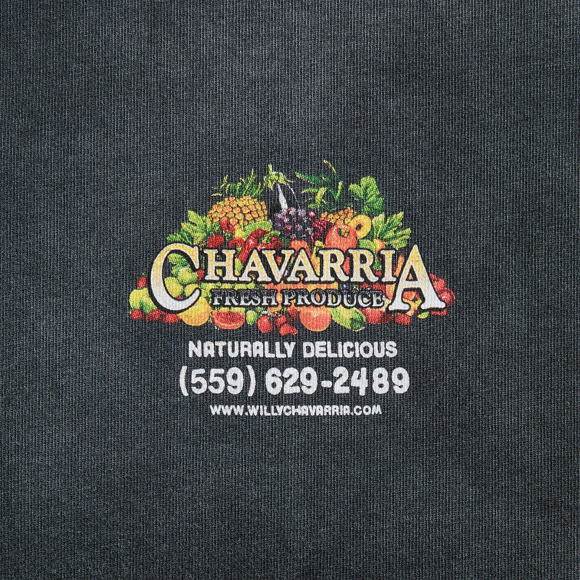 Willy Chavarria Fresh Produce Buffalo Tee - Black - Image 3
