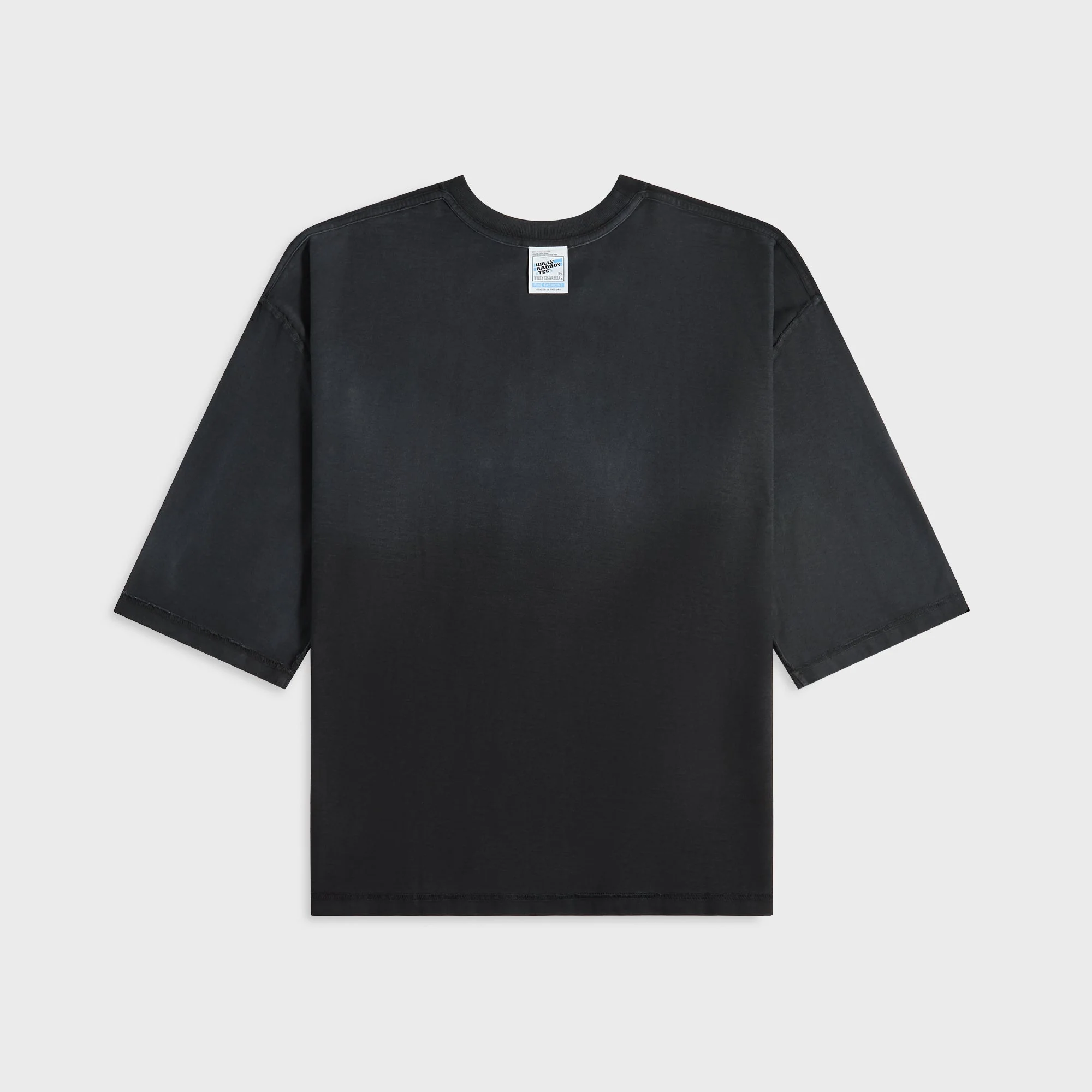 Willy Chavarria Inside Out "Willy" Buffalo Tee - Black - Image 2