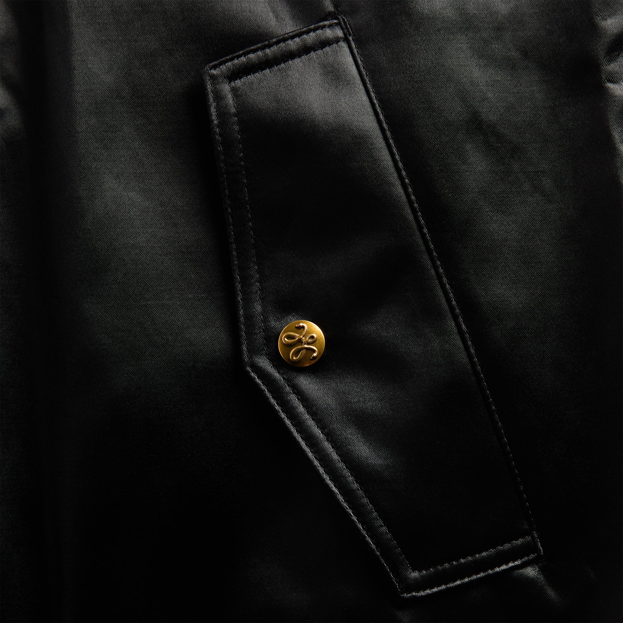Willy Chavarria Opera Bomber Jacket - Black - Image 3