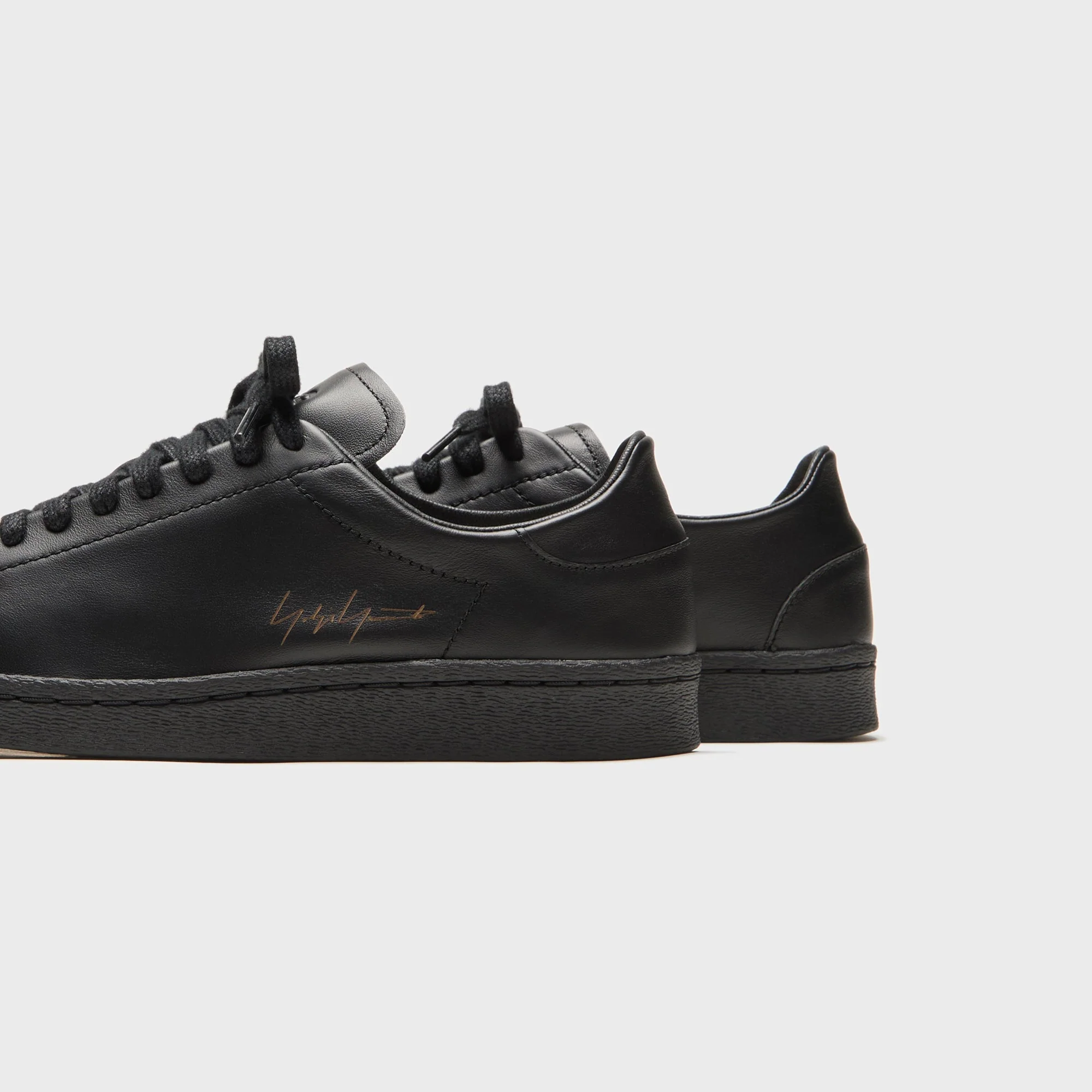 adidas x Y-3 Superstar - Black / Black / Black - Image 4