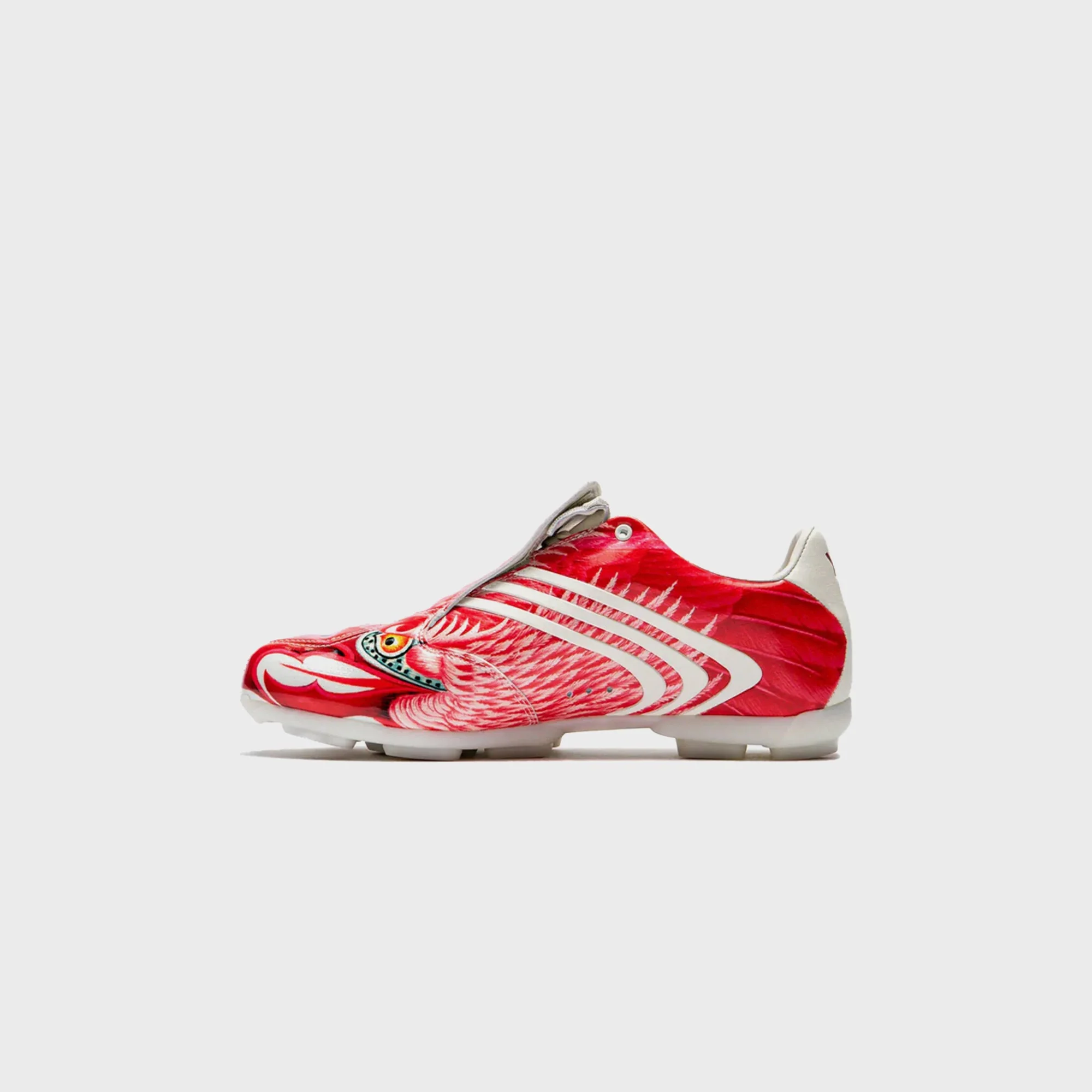 adidas x Y-3 F50 Tunit - Off White / Active Maroon - Image 2