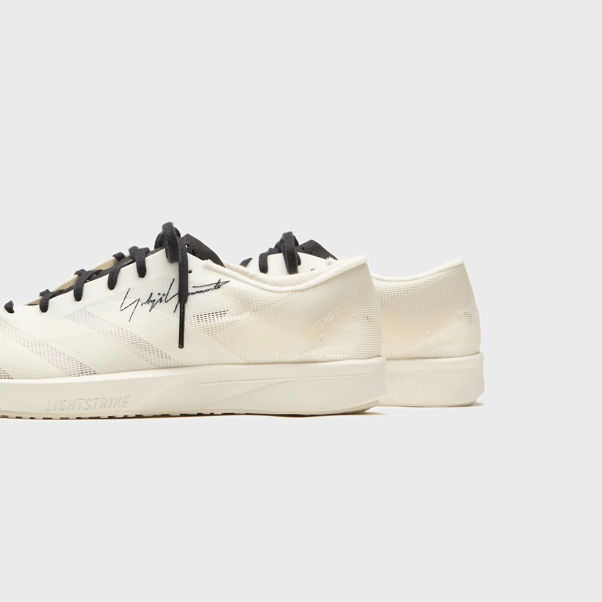 adidas x Y-3 Adizero RC6 - White / White / Black - Image 4