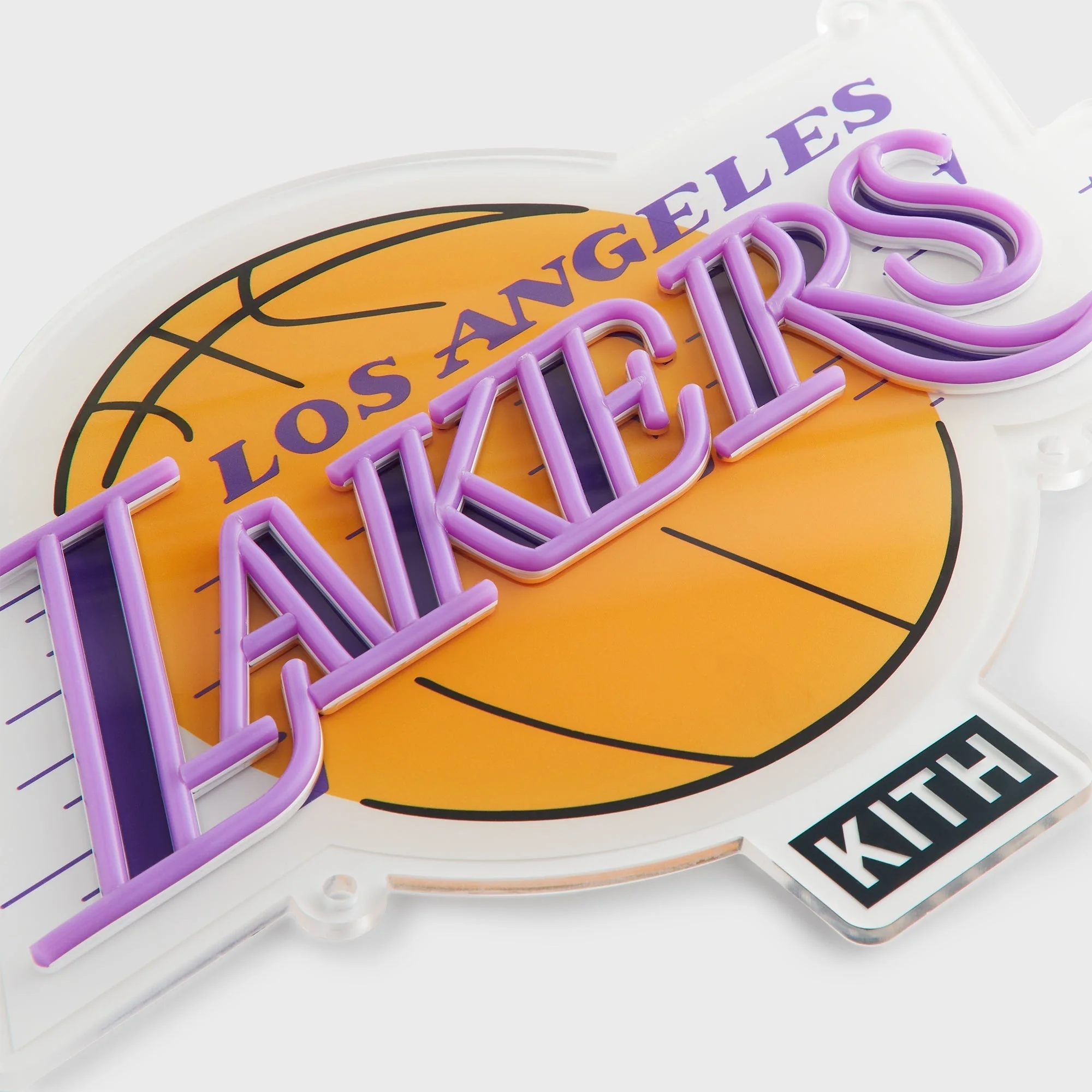 Kith & Yellowpop for NBA All-Star Los Angeles Lakers Neon Sign - Image 3